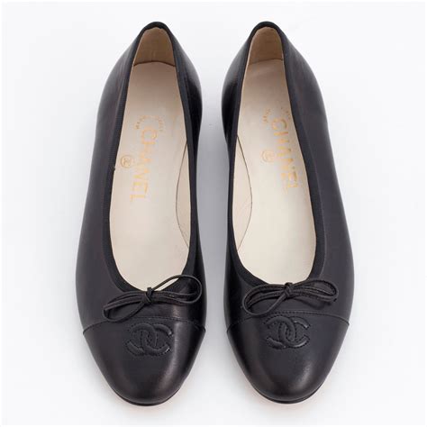 chanel vintage ballerina|chanel flats price euro.